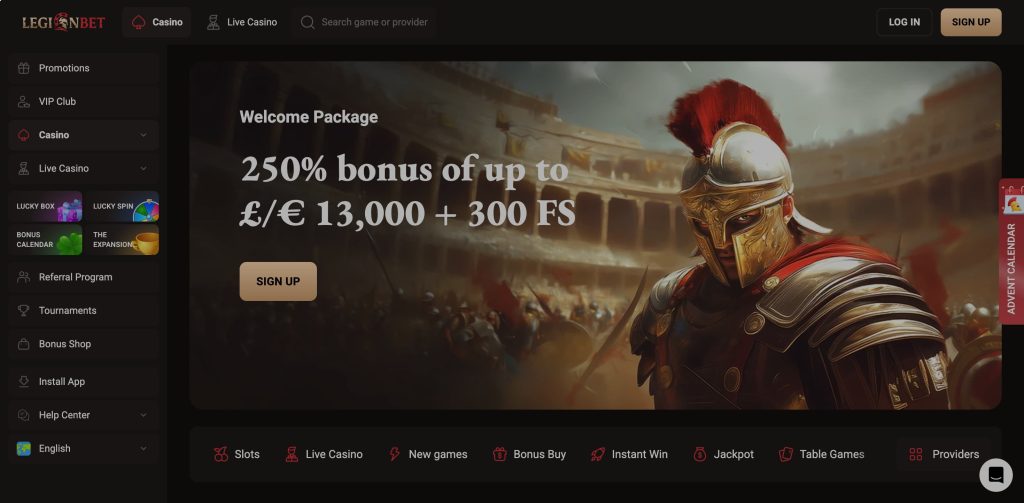 Legion Bet Casino Review