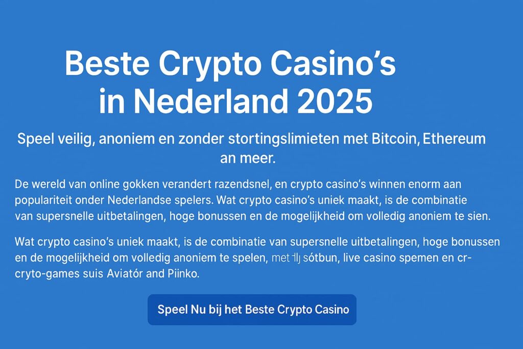 crypto casinos